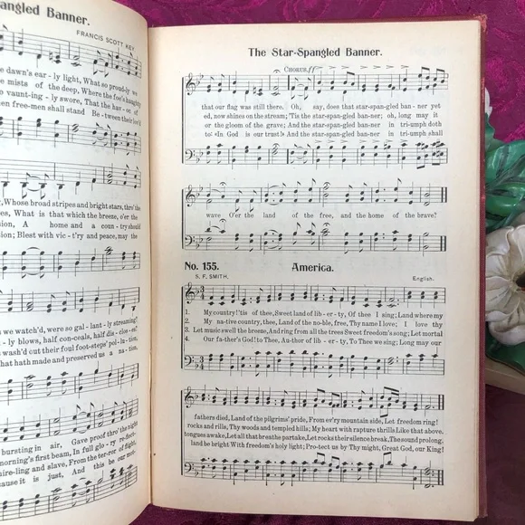 1900 Antique Book:  Make His Praise Glorious for the Sunday School and Church - Picture 9 of 10